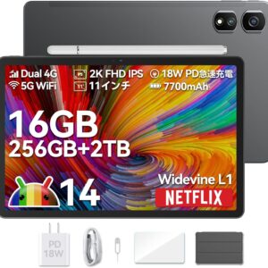 プライムデー】【23,920円】 Blackview Android14 11インチ 16GB+256GB デュアル4G LTE タブレット Tab16Pro 【送料無料】
💰42900円 → 23920円