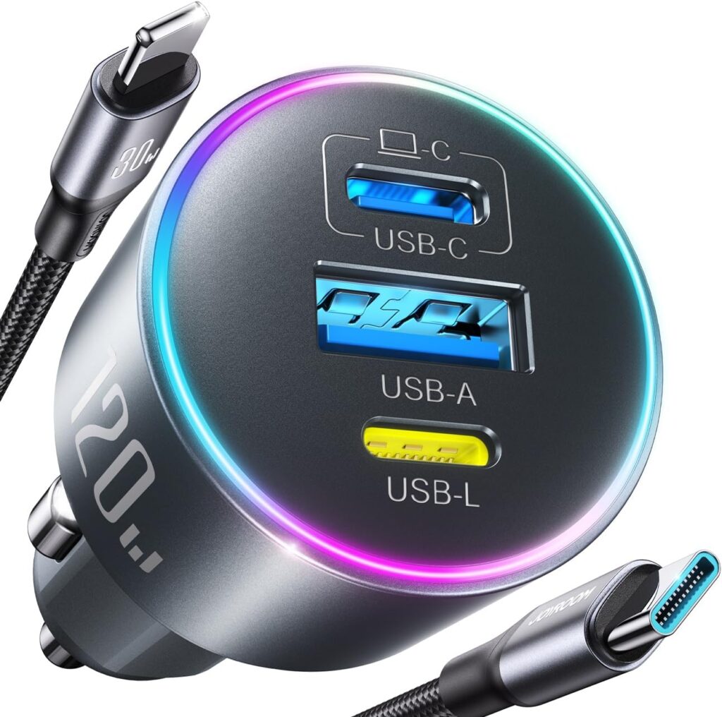 JOYROOM 120W シガーソケット
💰3980円 → 2388円