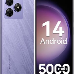 【SIMフリー＆技適認証済】Blackview Wave8C SIMフリー スマホ 4G対応 Android 14 Go搭載 日本版｜6GB RAM+64GB ROM（2TB拡張可能）｜6.56インチ大画面｜8MP+13MPデュアルカメラ｜5000mAh大容量バッテリー｜顔認証/OTG/GPS対応｜パープル
💰15900円 → 10900円