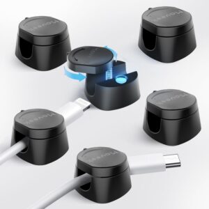 Maveek 6個セット 革新! 360°回転ツイストロック 磁気式 ケーブルホルダー ケーブルクリップ 片手操作可能 貼り付け 強力粘着 配線整理
💰996円 → 449円
💰996円 → 449円
💰996円 → 449円