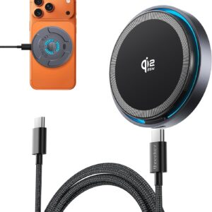 THREEKEY MagSafe 充電器 [Qi2.2公式認証 25W急速充電] 高速冷却ファン 効果的な放熱 両面磁気吸引 磁気吸引安全充電器 iPhone 16/15/14シリーズ用超高効率ワイヤレス充電
💰4199円 → 2399円
💰4199円 → 2399円
💰4199円 → 2399円
💰4199円 → 2399円
💰4199円 → 2399円
💰4199円 → 2399円
💰4199円 → 2399円