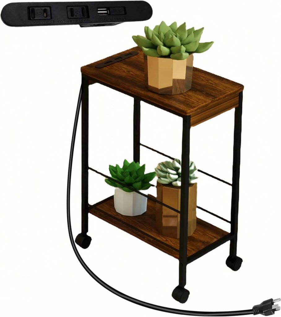 狭いサイドテーブル、充電ステーション付きエンドテーブル、3段ナイトスタンド
💰2999円 → 2099円
💰2999円 → 2099円