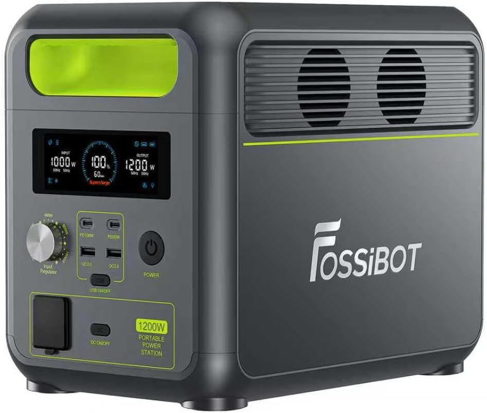 FOSSiBOT F1200 ポータブル電源
💰104000円 → 39520円
💰104000円 → 39520円