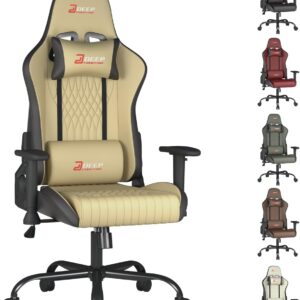 【50%OFF！】DEEPfurniture 1002－ 155度調節可能リクライニング、通気性抜群・猫爪防止・お手入れ簡単/高級PUレザー製ゲーミングチェア 9,620円（税込）送料無料
💰19240円 → 9620円
💰19240円 → 9620円
💰19240円 → 9620円