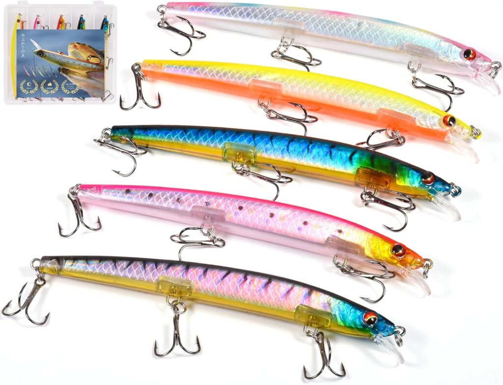 雨下的鱼 海鲈鱼 路亚饵 米诺骨鱼 浮动 浮水性 细长米诺骨鱼 135毫米 15克 远投性 挂钩 铃木 海 防波堤 冲浪 河口 夜钓 适用 5个
💰3199円 → 2239円
💰3199円 → 2239円
💰3199円 → 2239円