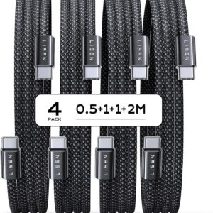 LISEN USB C & USB C ケーブル 急速充電【60W/4本】
💰1298円 → 799円
💰1298円 → 799円
💰1298円 → 799円