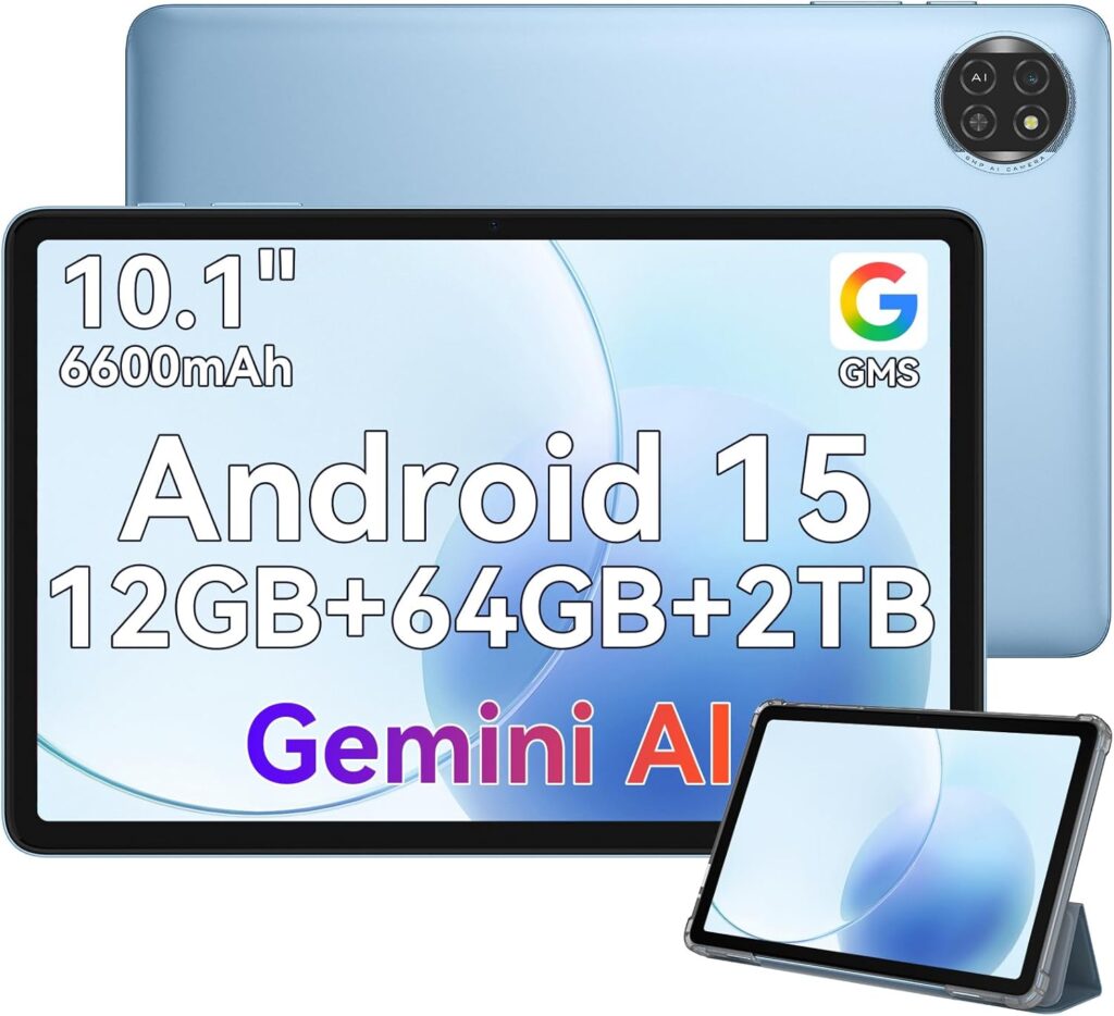 【二年保証 Android15 タブレット 10インチ 以上大画面】Blackview Tab20WiFi 6600mAh 12GB+64GB+2TB拡張 8コアCPU Widevine L1対応 Netflix対応 Tpye-C充電 WiFi6＋BT5.2＋顔認識+GMS＋OTG+無線投影 子供 高齢者
💰15900円 → 11989円
💰15900円 → 11989円
💰15900円 → 11989円