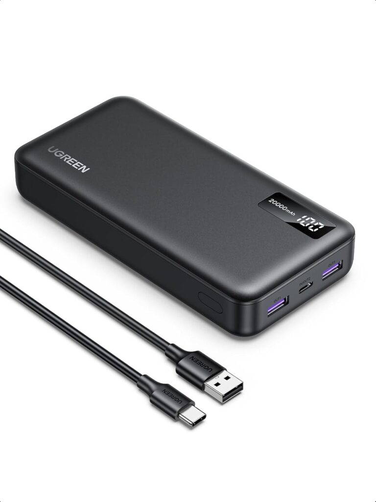UGREEN モバイルバッテリー 20000mAh大容量 ３台同時充電 USB-A×2 USB-C×1 PD 20W 22.5W 急速充電 パススル
💰3480円 → 2690円
💰3480円 → 2690円
💰3480円 → 2690円
💰3480円 → 2690円