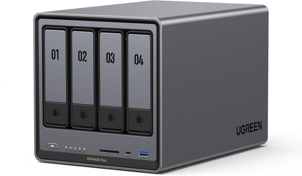 UGREEN NAS DXP4800 Plus 4ベイ デスクトップNAS、Intel Pentium Gold 8505 5コアCPU、8GB DDR5 RAM、128G SSD
💰99880円 → 74910円
💰99880円 → 74910円
💰99880円 → 74910円
💰99880円 → 74910円
💰99880円 → 74910円