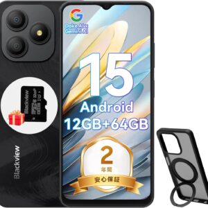 【ブラックフライデー限定30%OFF！新製品スマホをお得に】Blackview Wave9C SIMフリー Doke AI搭載(ChatGPT)｜12GB+64GB+2TB拡張可能｜6.56インチ大画面｜5000mAhバッテリー｜ケースやTFカード付き
💰19999円 → 13900円
💰19999円 → 13900円
💰19999円 → 13900円
💰19999円 → 13900円