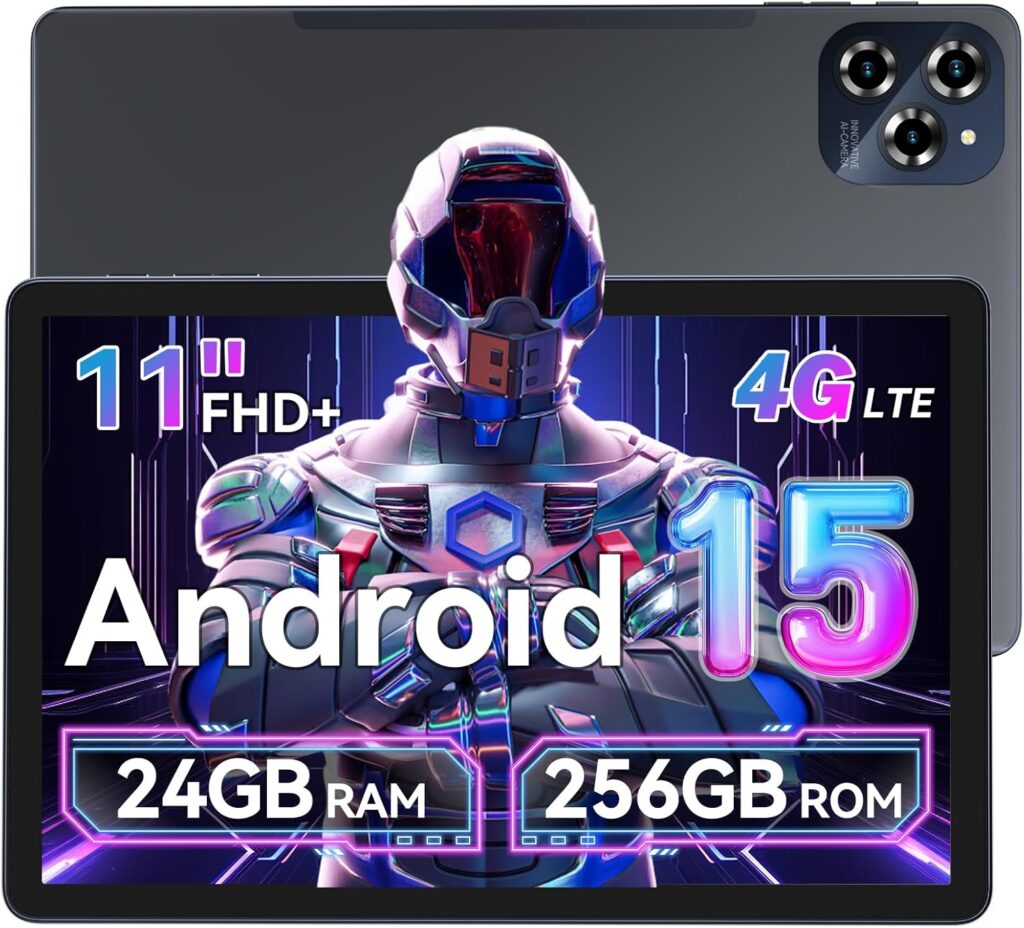 【タイムセール39% OFF 】TABWEE W90 Android15 タブレット、11インチ、24GB+256GB+2TB拡張、FHD IPS大画面 Netflix Widevine L1対応、16MP/8MPカメラ、4G SIMフリー
💰27900円 → 16999円 ポイント: 510
💰27900円 → 16999円 ポイント: 510
💰27900円 → 16999円 ポイント: 510
💰27900円 → 16999円 ポイント: 510